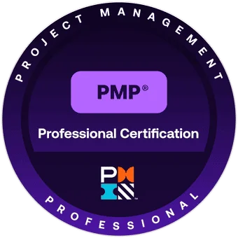 PMP-certified project manager on staff